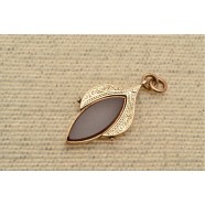 ANTIQUE 10CT GOLD DOUBLE FOB